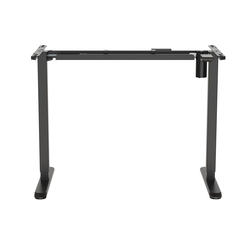 Bordben HOME4YOU Ergo Light med 1 motor Sort - Sort - Møbler - Borde - Bordtilbehør - Stel bord