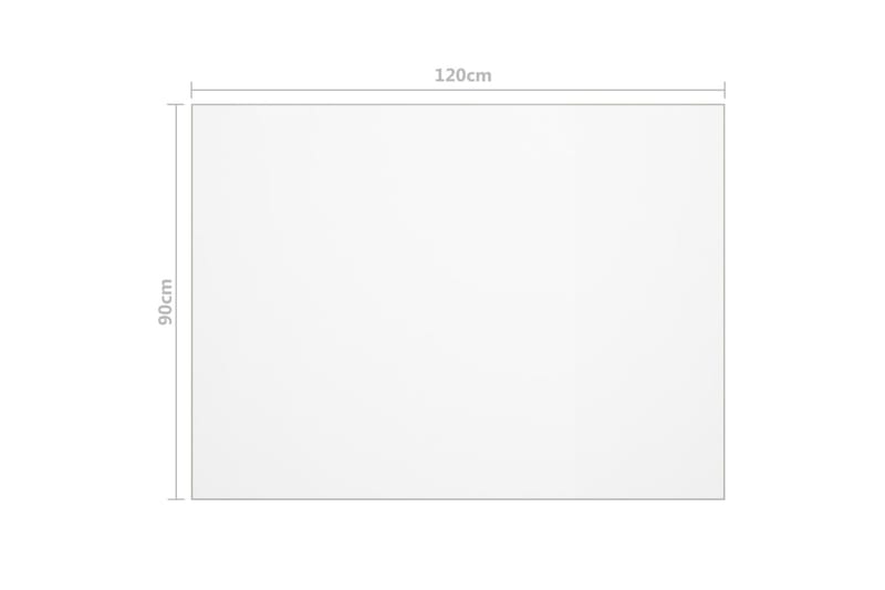 Bordbeskytter 120X90 cm 2 mm Pvc Transparent - Møbler - Borde - Bordtilbehør