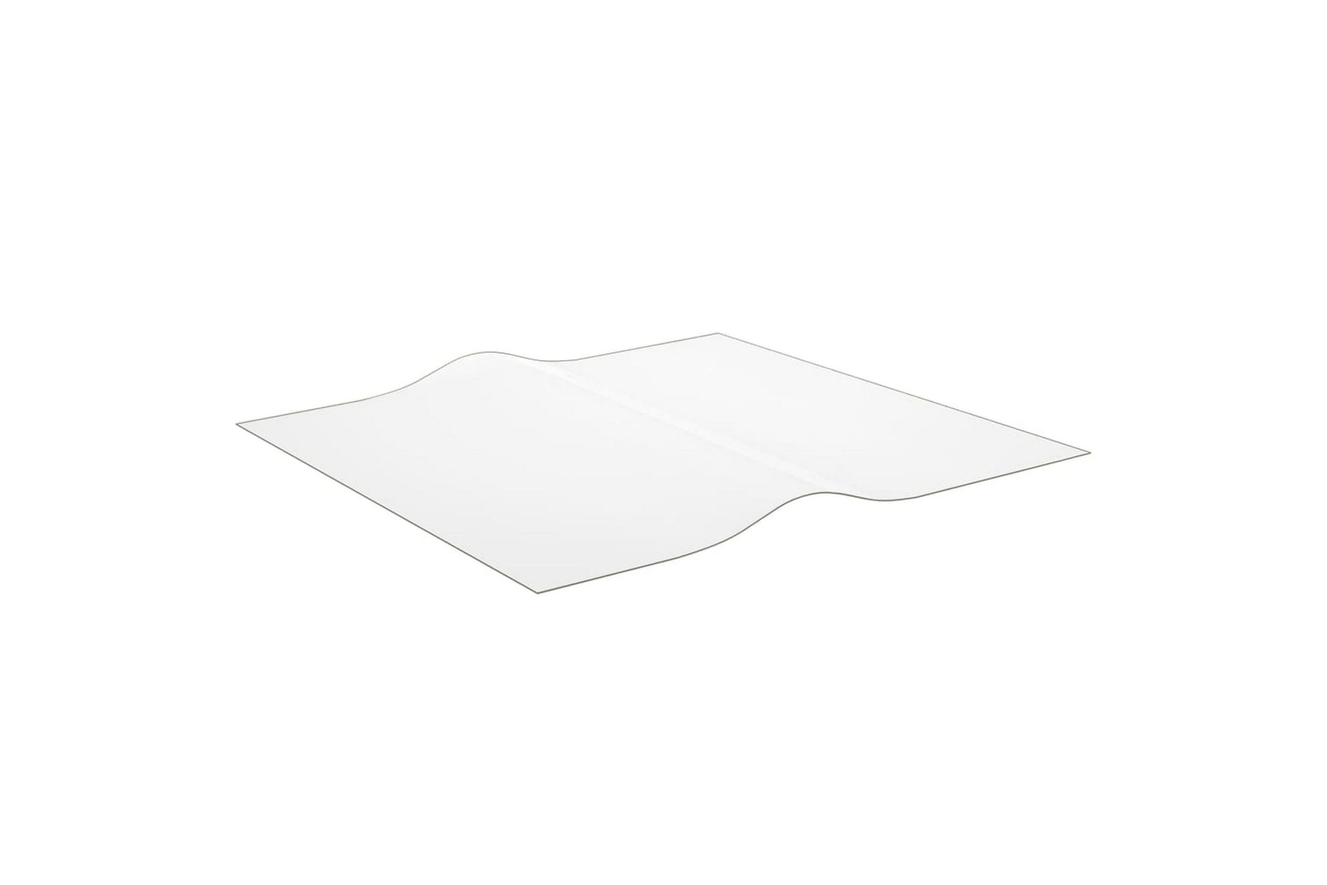 Bordbeskytter 80X80 cm 2 mm Pvc Transparent - Møbler - Borde - Bordtilbehør