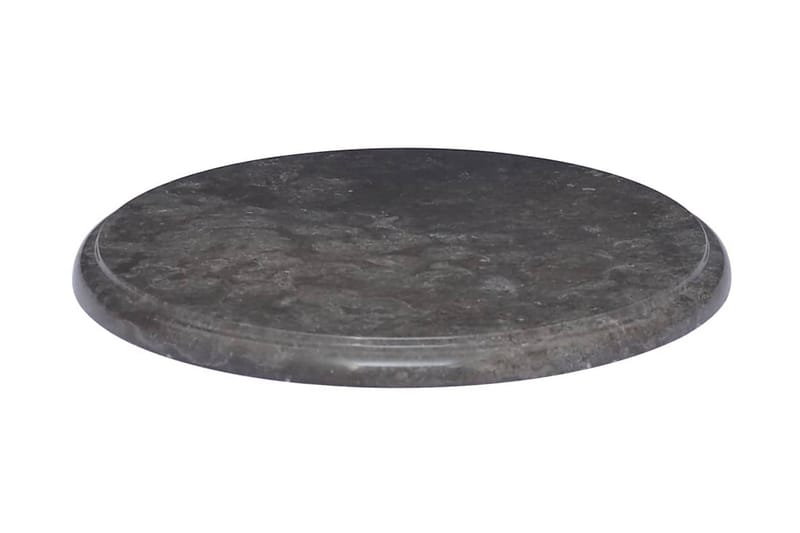 bordplade Ø40x2,5 cm marmor sort - Sort - Møbler - Borde - Bordtilbehør - Bordplade