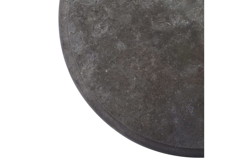 bordplade Ø40x2,5 cm marmor sort - Sort - Møbler - Borde - Bordtilbehør - Bordplade