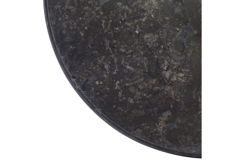 bordplade Ø50x2,5 cm marmor sort - Sort - Møbler - Borde - Bordtilbehør - Bordplade