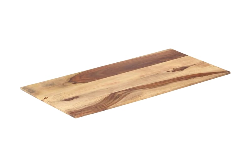 Bordplade 15-16 mm 60x100 cm Massivt Sheeshamtræ - Brun - Møbler - Borde - Bordtilbehør - Bordplade