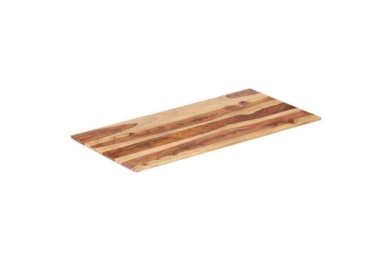 Bordplade 15-16 mm 60x140 cm Massivt Sheeshamtræ - Brun - Møbler - Borde - Bordtilbehør - Bordplade
