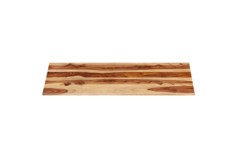 Bordplade 15-16 mm 60x140 cm Massivt Sheeshamtræ - Brun - Møbler - Borde - Bordtilbehør - Bordplade