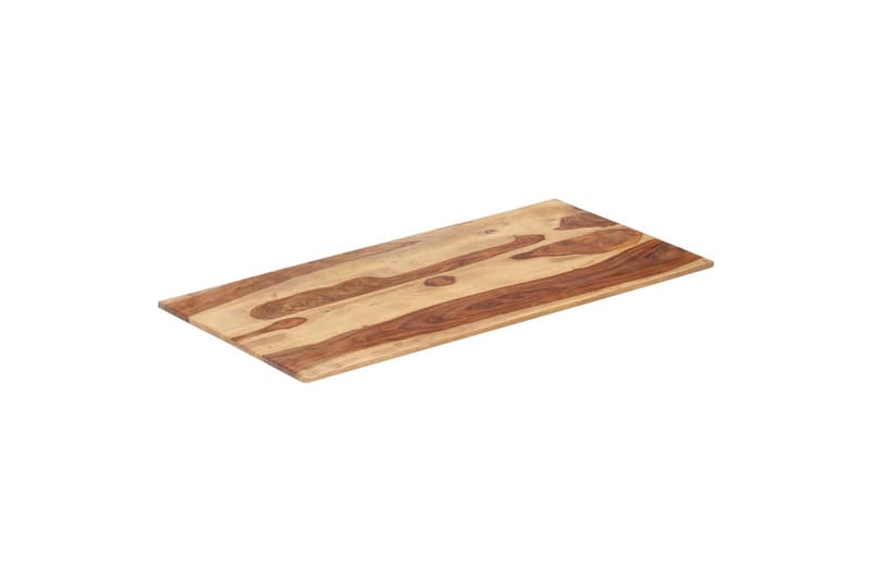 Bordplade 15-16 mm 60x140 cm Massivt Sheeshamtræ - Brun - Møbler - Borde - Bordtilbehør - Bordplade