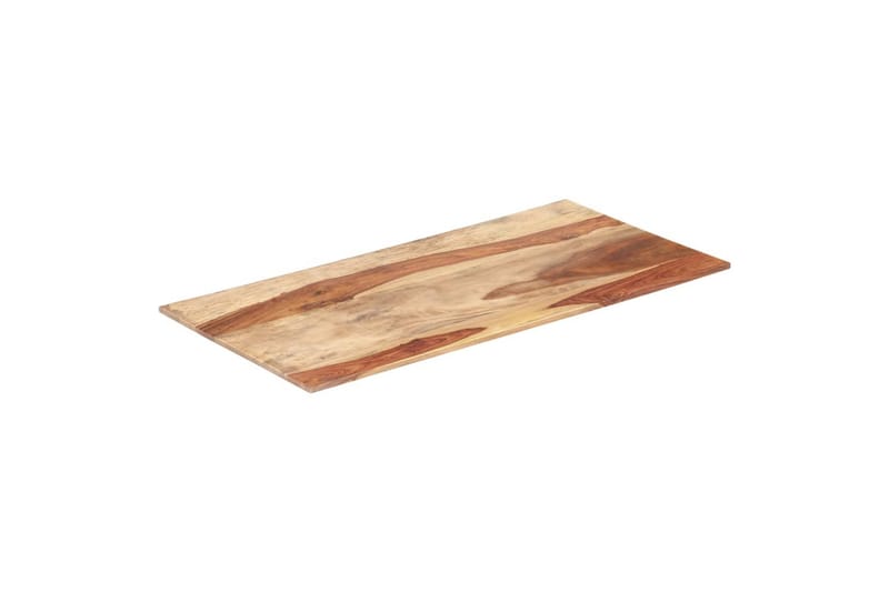 Bordplade 15-16 mm 60x140 cm Massivt Sheeshamtræ - Brun - Møbler - Borde - Bordtilbehør - Bordplade