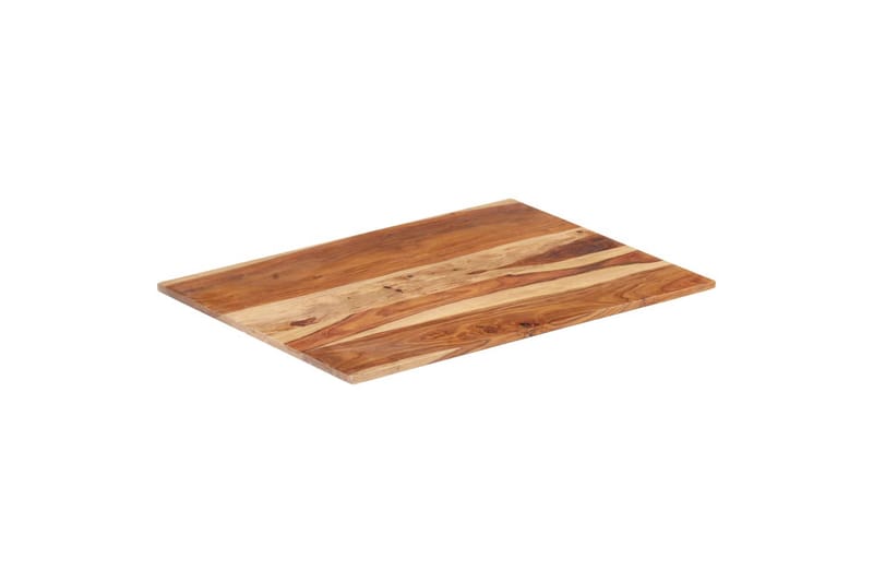 Bordplade 15-16 mm 60x70 cm Massivt Sheeshamtræ - Brun - Møbler - Borde - Bordtilbehør - Bordplade