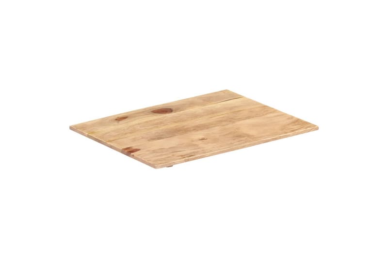 Bordplade 15-16 mm 60x70 cm Massivt Sheeshamtræ - Brun - Møbler - Borde - Bordtilbehør - Bordplade