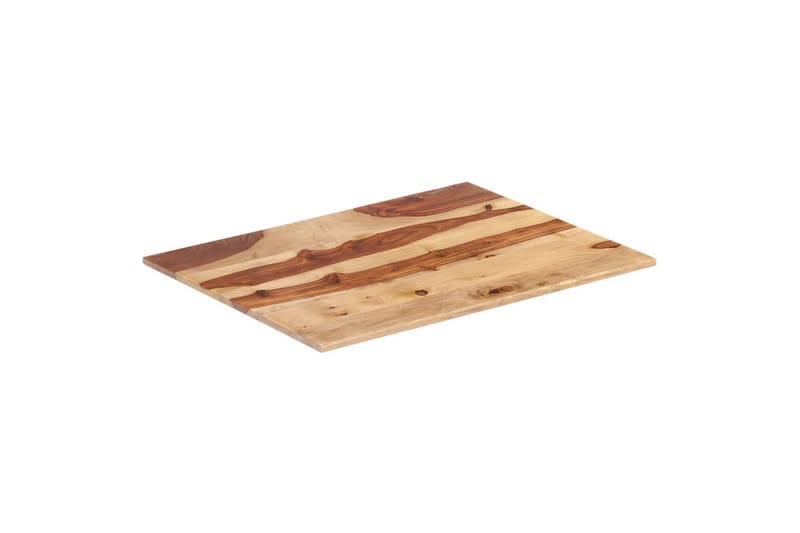 Bordplade 15-16 mm 60x70 cm Massivt Sheeshamtræ - Brun - Møbler - Borde - Bordtilbehør - Bordplade