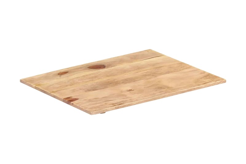 Bordplade 15-16 mm 60x80 cm Massivt Sheeshamtræ - Brun - Møbler - Borde - Bordtilbehør - Bordplade