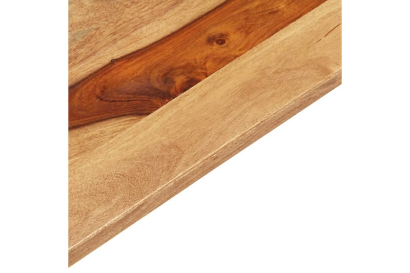 Bordplade 15-16 mm 70x80 cm Massivt Sheeshamtræ - Brun - Møbler - Borde - Bordtilbehør - Bordplade