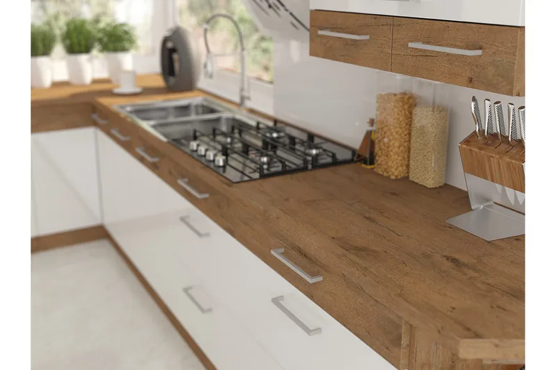 Bordplade 150 cm - Brun - Møbler - Borde - Bordtilbehør - Bordplade