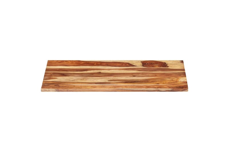 Bordplade 25-27 mm 60x100 cm Massivt Sheeshamtræ - Brun - Møbler - Borde - Bordtilbehør - Bordplade