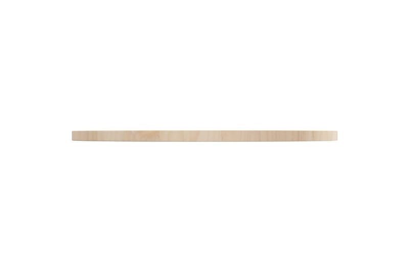 bordplade 70x2,5 cm massivt fyrretræ - Brun - Bordplade