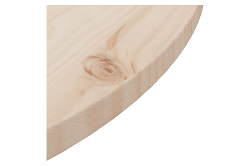 bordplade 70x2,5 cm massivt fyrretræ - Brun - Bordplade