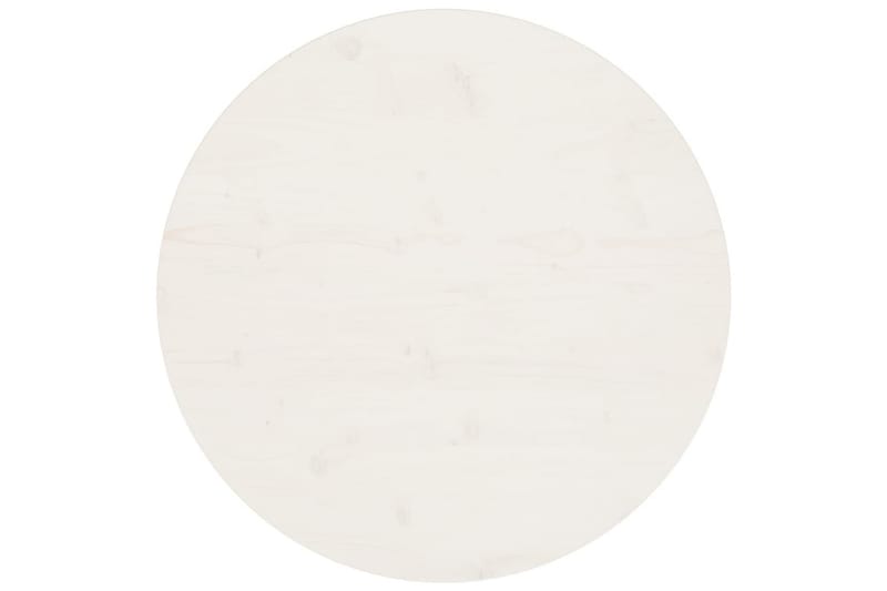 bordplade 70x2,5 cm massivt fyrretræ hvid - Hvid - Møbler - Borde - Bordtilbehør - Bordplade