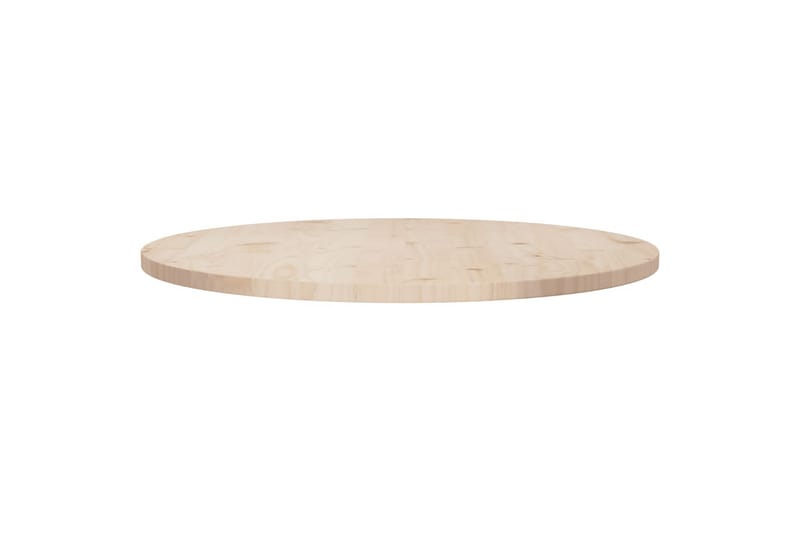 bordplade 80x2,5 cm massivt fyrretræ - Brun - Bordplade