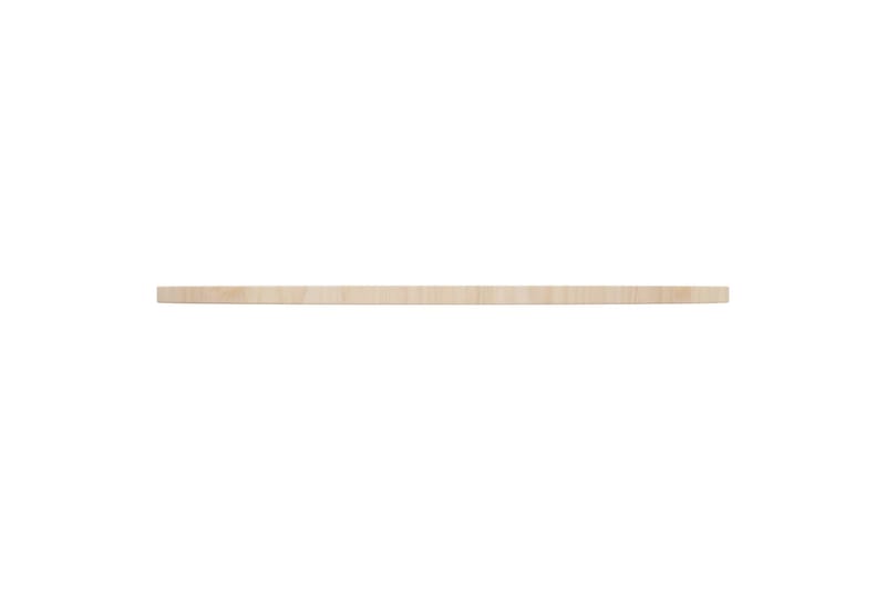 bordplade 90x2,5 cm massivt fyrretræ - Brun - Bordplade