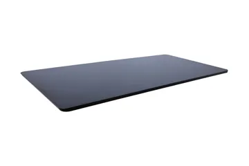 Ergo Bordplade 120x60 cm Sort - Møbler - Borde - Bordtilbehør - Bordplade