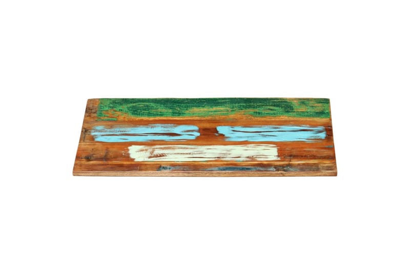 Rektangulær Bordplade 70X90 cm 25-27 mm Massivt Genbrugstræ - Møbler - Borde - Bordtilbehør - Bordplade