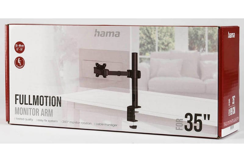 HAMA Monitorbeslag Til En Billedeskærm XL Sort 13-32 - Bordtilbehør