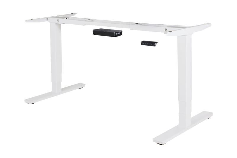 Lansey Skrivbordsstel 182 cm - Hvid - Stel bord