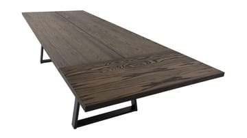 Tillægsplade Åsmark 100x50 cm - Mørkebrun - Møbler - Borde - Bordtilbehør - Tillægsplade