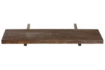 Esaia tillægsplade 40x100 cm - Brun eg - Møbler - Borde - Bordtilbehør - Tillægsplade