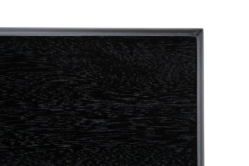 Hampton Tillægsplade 45x100 cm - Sort Mahognyfiner - Tillægsplade