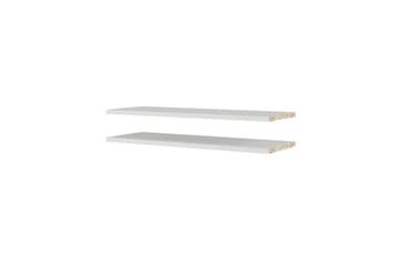 Trysil Hyldebrædt 75,4x26,45 cm - Hvid - Opbevaring - Hylder & Reoler - Væghylde & vægreol