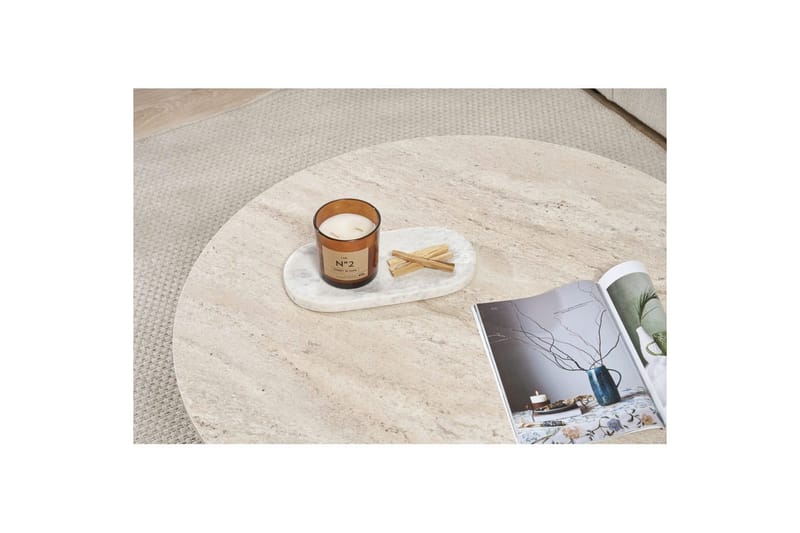 Boro Sofabord 90 cm - Beige - Møbler - Borde - Sofabord