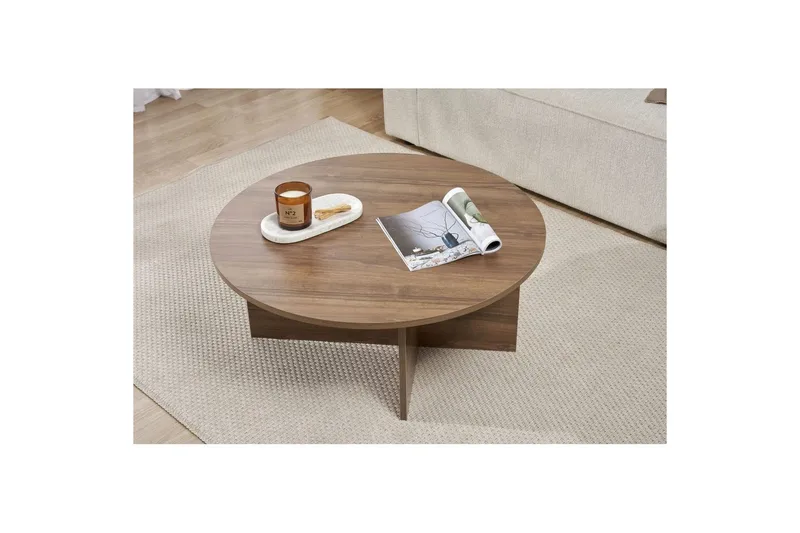 Boro Sofabord 90 cm - Brun - Møbler - Borde - Sofabord