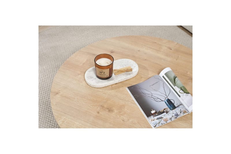 Boro Sofabord 90 cm - Natur - Møbler - Borde - Sofabord