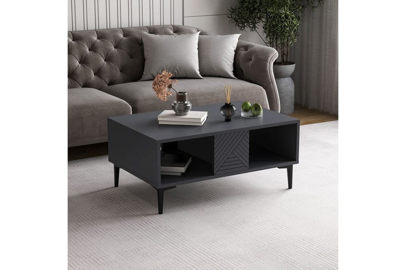 Botswana Sofabord 90 cm - Antracit - Møbler - Borde - Sofabord