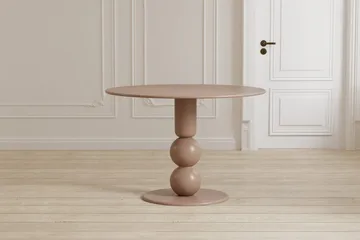 Boule rundt spisebord 110 cm - Beige - Møbler - Borde - Spisebord og køkkenbord