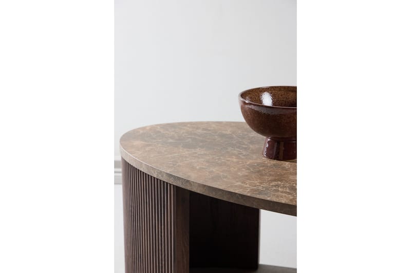 Bristol Sofabord 60 cm - Ruskind - Møbler - Borde - Sofabord