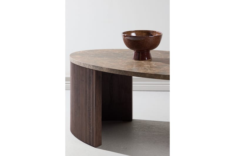 Bristol Sofabord 60 cm - Ruskind - Møbler - Borde - Sofabord