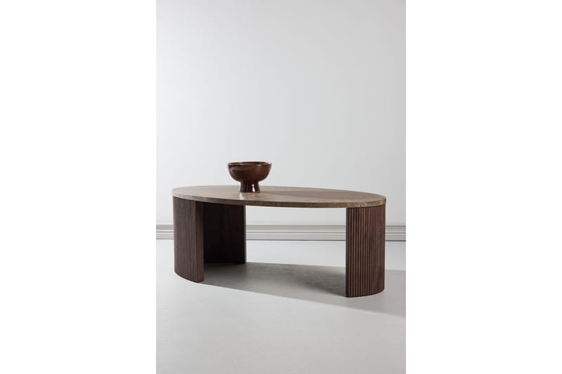 Bristol Sofabord 60 cm - Ruskind - Møbler - Borde - Sofabord