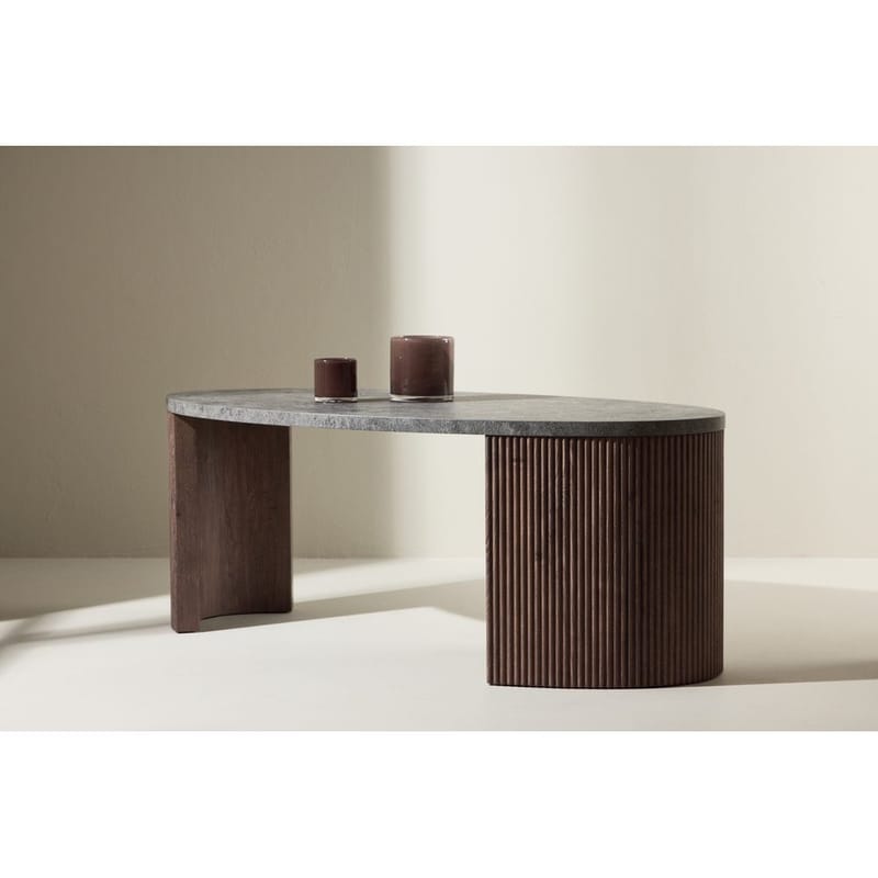 Bristol Sofabord 60 cm - Ruskind - Møbler - Borde - Sofabord