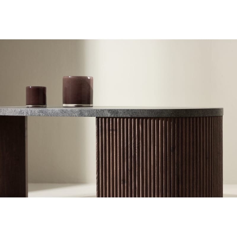 Bristol Sofabord 60 cm - Ruskind - Møbler - Borde - Sofabord