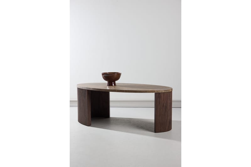 Bristol Sofabord 60 cm - Ruskind - Møbler - Borde - Sofabord