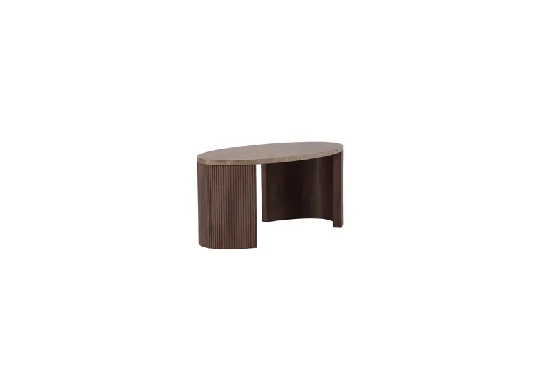 Bristol Sofabord 60 cm - Ruskind - Møbler - Borde - Sofabord