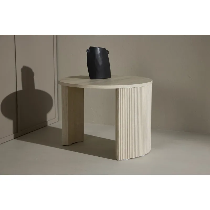 Bristol Sofabord 60 cm - Whitewash - Møbler - Borde - Sofabord