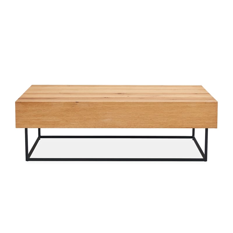 Bronte Sofabord 120 cm i Eg - Brun|Sort - Møbler - Borde - Sofabord