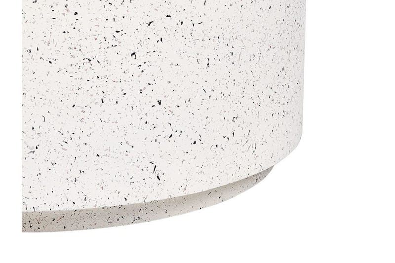 Bruder Sofabord 90 cm Rund - Hvid - Møbler - Borde - Sofabord