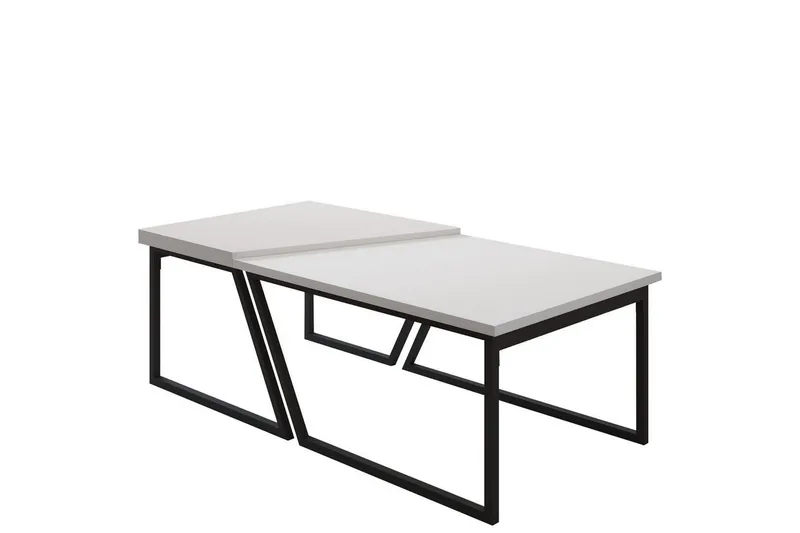 Bulskoll Sofabord 120 cm, Hvid