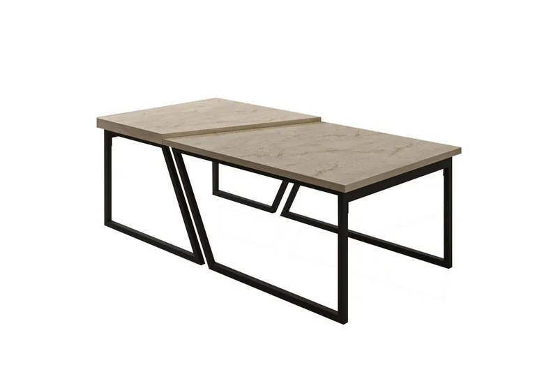 Bulskoll Sofabord 120 cm, Travertin