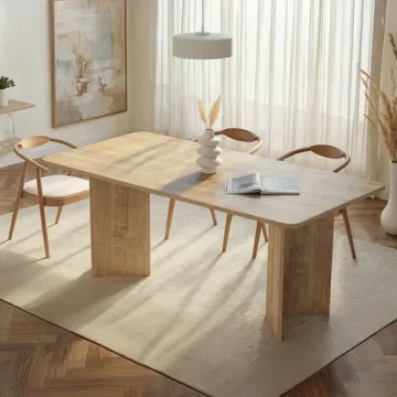 Cadron spisebord 180 cm rektangulært - Honningeg - Møbler - Borde - Spisebord og køkkenbord