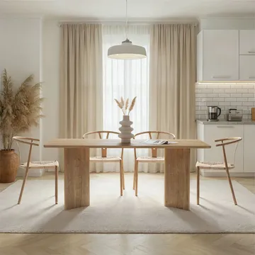 Cadron spisebord 180 cm rektangulært - Honningeg - Møbler - Borde - Spisebord og køkkenbord